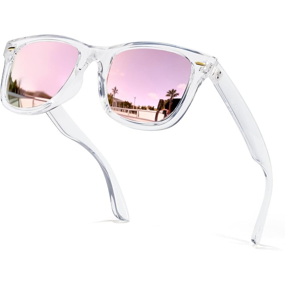 Women Polarized Square Sunglasses UVProtection Glare-Blocking Lightweight